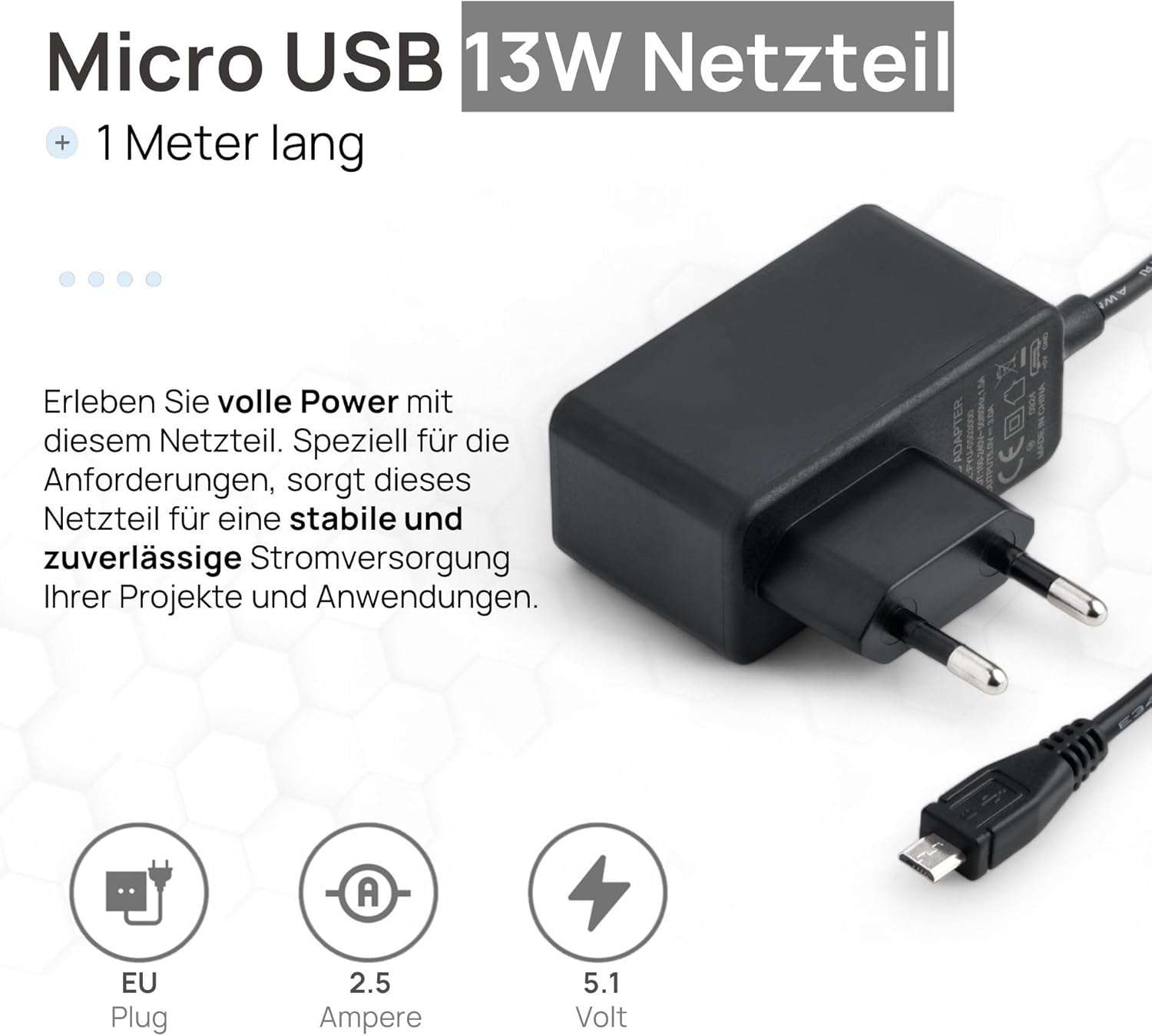 Raspberry Pi 3 B Starter-Set | Stromversorgung | Wohnen | 64GB-Edition | HDMI-Kabel 1 m | USB-Kartenleser | Kühlkörper | Raspberry Pi 3 B 1 GB RAM – Bild 7