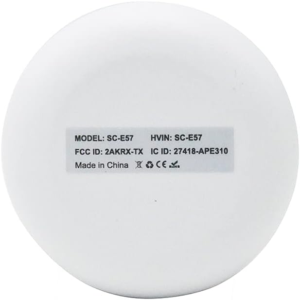 SINGCALL Drahtlose Notruftaste für Seniorenrufsystem, Tuya WiFi Smart SOS-Notruftaste, roter Senioren-Notruf x 1 (unterstützt 2,4 GHz WLAN) – Bild 8