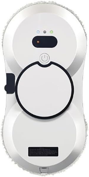 Fensterputzroboter mit 2800 Pa Saugkraft, intelligente Hinderniserkennung, Doppel-Sprühsystem, Sicherheitsseil, elektrisch