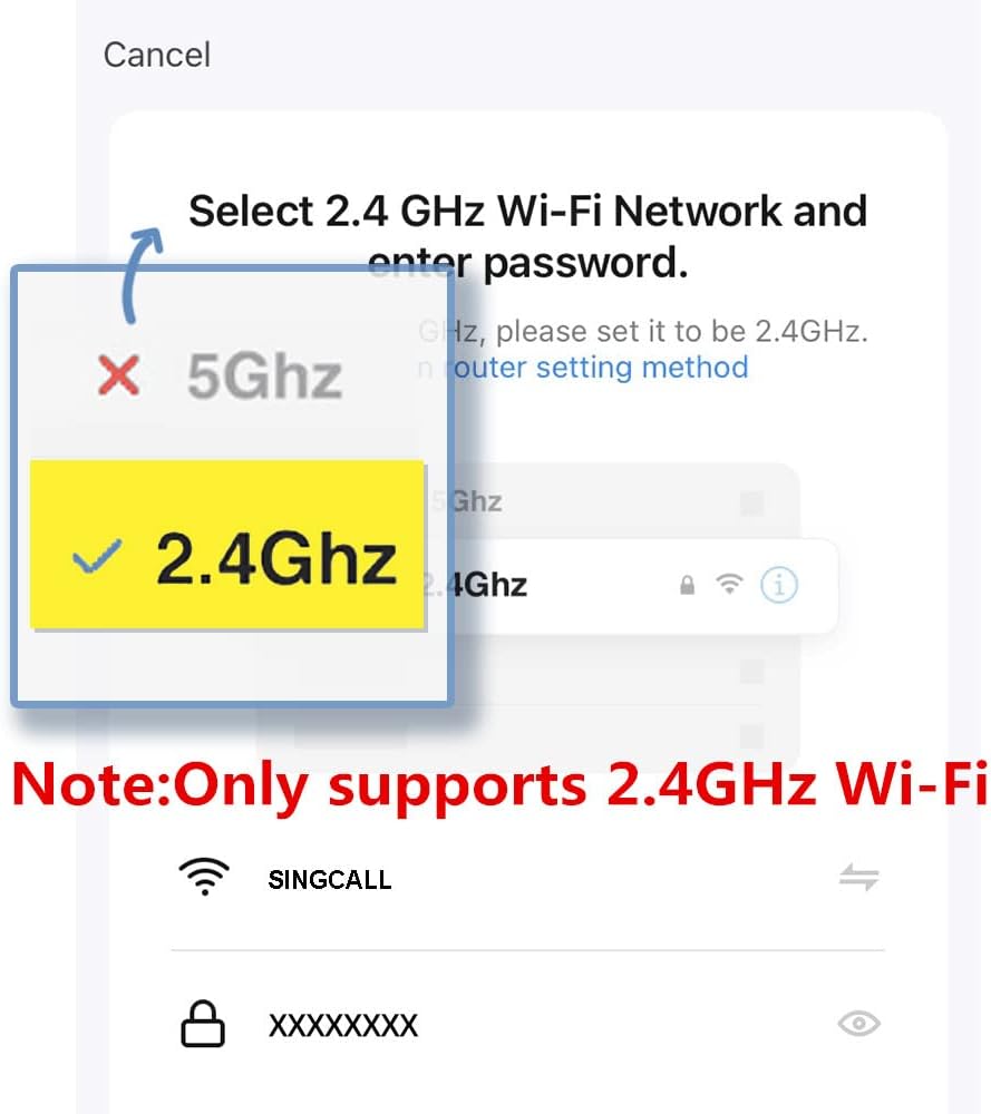 SINGCALL Tuya WiFi Smart Senioren-Notrufsystem für ältere Menschen/schwangere Frauen/Kinder, 1 wasserdichte Notruftaste (unterstützt 2,4 GHz WLAN) + 1 Plug-in-Empfänger – Bild 3