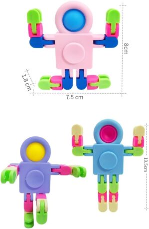 1 x Creative Foldable Plastic Robot...