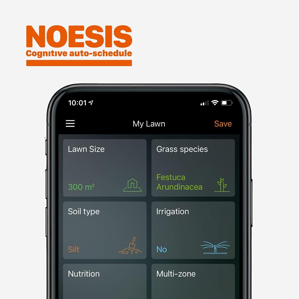 WORX Landroid S WR184E Roboter-Rasenmäher für Gärten bis zu 400 m2 – 35 % Steigung – mit WLAN-Verbindung und schwimmendem Mähdeck – App-Steuerung – Mehrzonen-Programmierung – intelligente AIA-Navigation – Bild 3