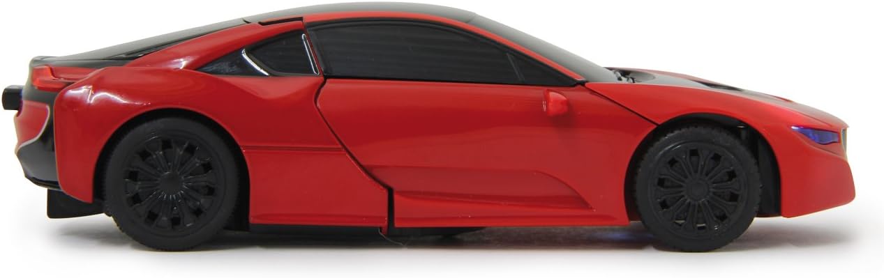Jamara 410045 Robibot Die Cast 1/32 Transformable Car, Rot – Bild 5
