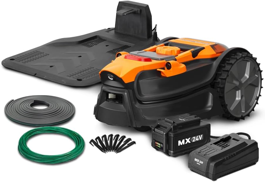 Autonomer Rasenmähroboter, 24 V, kabellos, Umkreis – der einfachste Roboter auf dem Markt