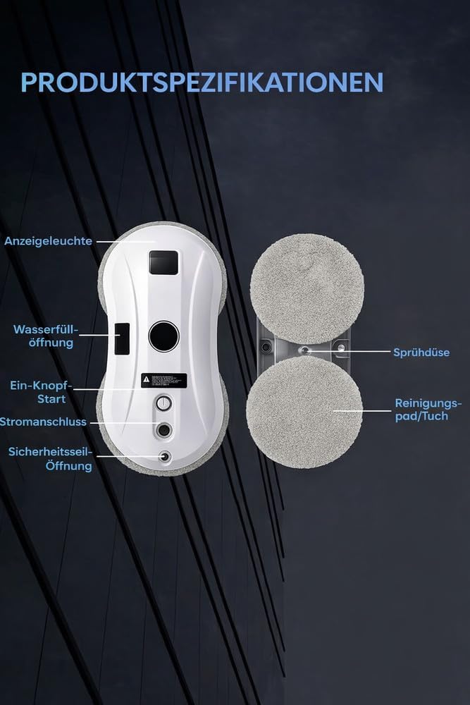 Osmo RoboClean Fensterputzroboter Fensterputzroboter – Bild 9