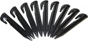 Genisys® Haken-Erdspieße für Mä...