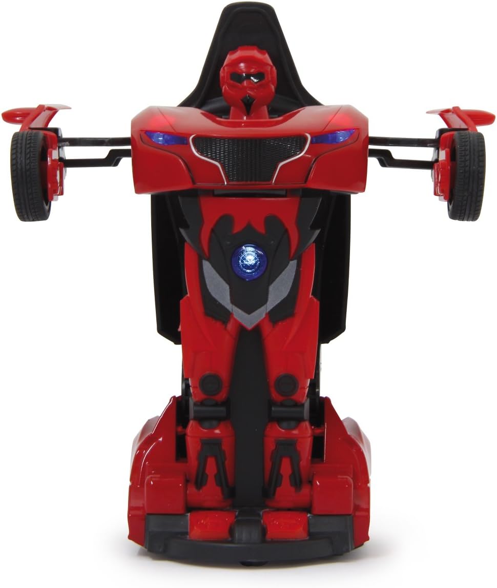 Jamara 410045 Robibot Die Cast 1/32 Transformable Car, Rot – Bild 13