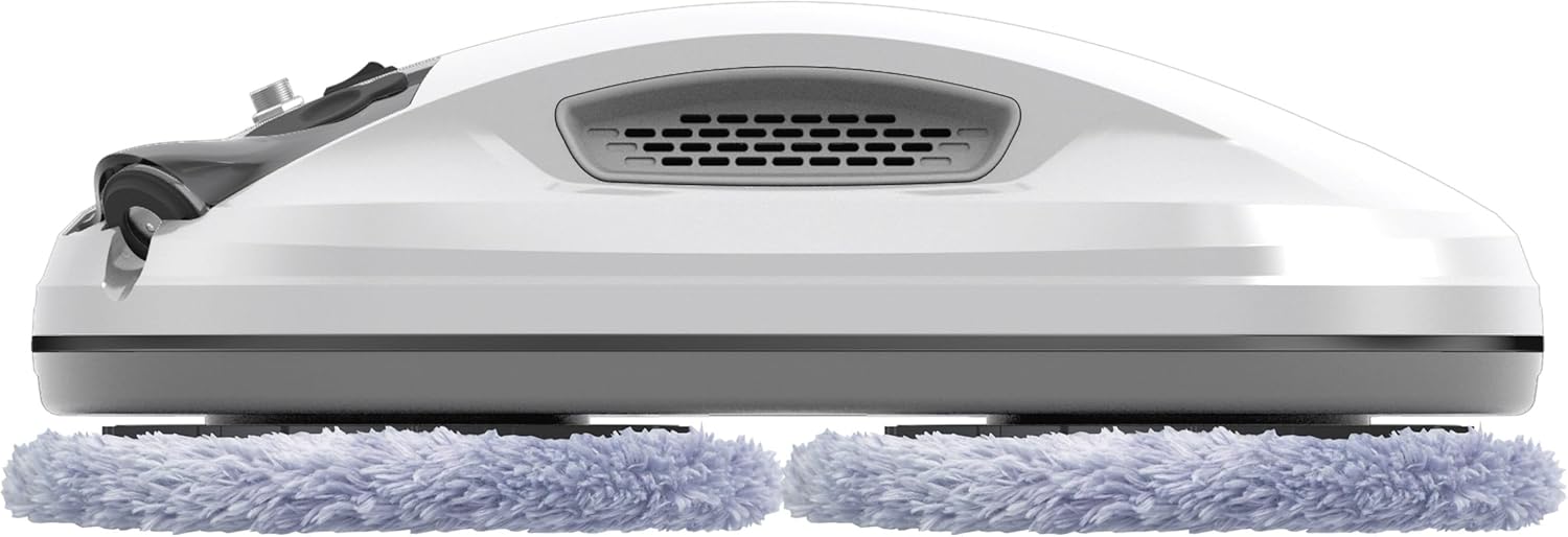 SMARTBOT Wischroboter – geringer Stromverbrauch (80 W) – elektrischer Glasreiniger, 3 Jahre Garantie, 12 Mikrofasertücher – Navigations- und Absturzsicherungssystem, HOBOT-R3 Fensterputzroboter – Bild 12