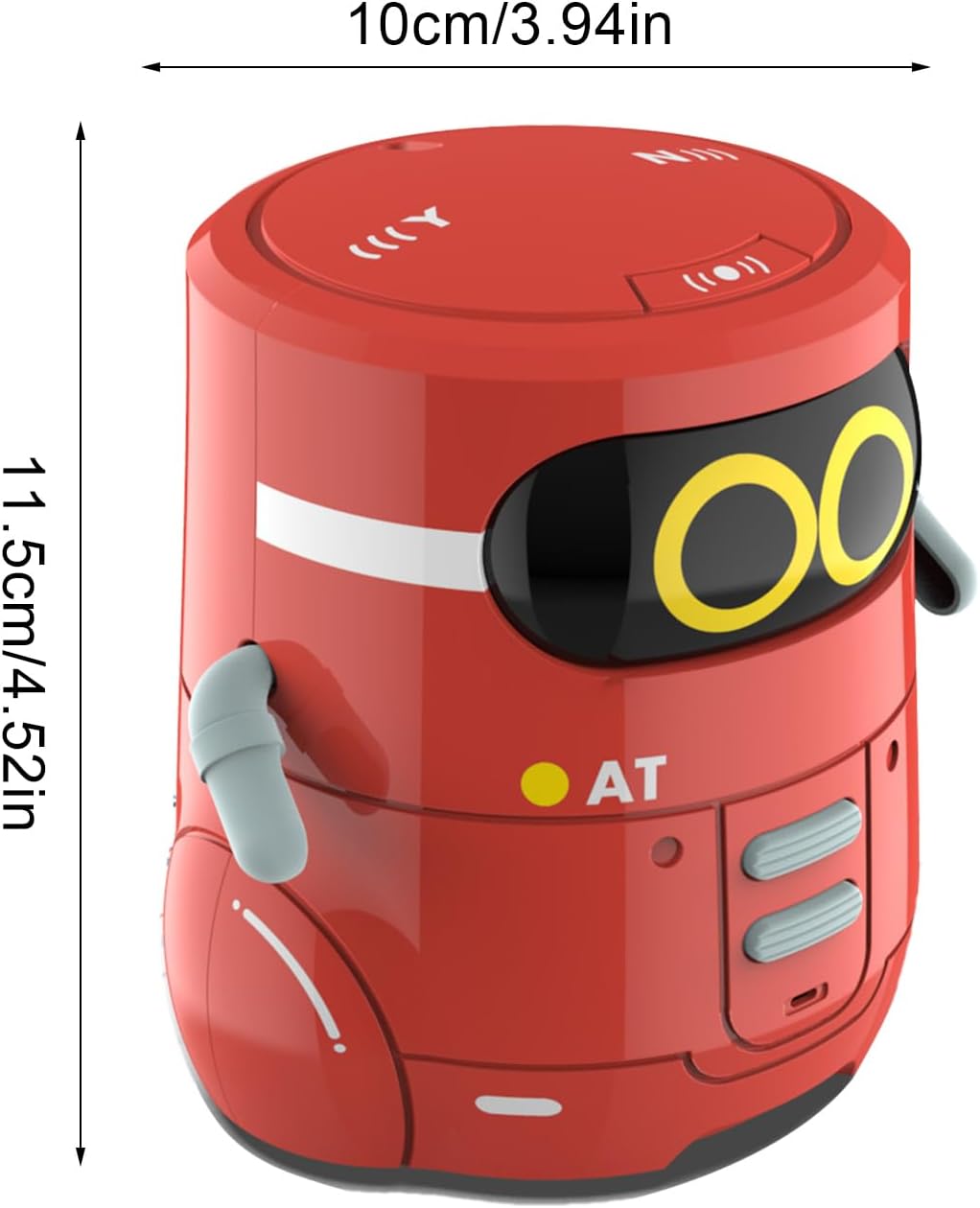 Intelligenter sprechender Roboter, Intelligenter sprechender Roboter für Kinder | Intelligente sprechende interaktive --Roboterspielzeuge,Sprachgesteuerter Kinderroboter mit Berührungssensor, s – Bild 5