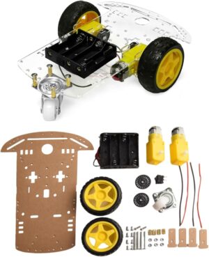 2WD Smart Robot Car Chassis Kit mit...