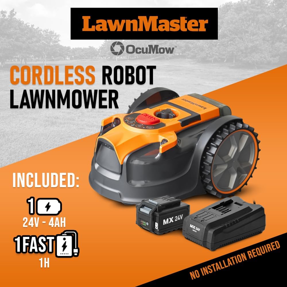 Autonomer 24-V-Rasenmäherroboter ohne Begrenzungskabel – der einfachste Roboter auf dem Markt – Bild 2