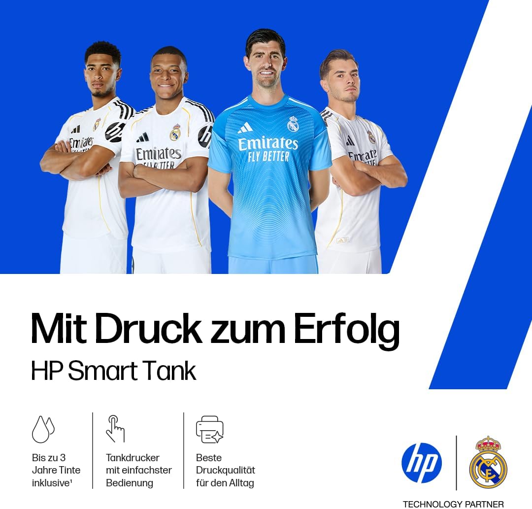 HP Smart Tank 5105 All-in-One-Drucker, Farbe, für Zuhause und Heimbüro, Kopieren, kabellos, großer Druckertank, Drucken von Smartphone oder Tablet, Scannen in PDF – Bild 2