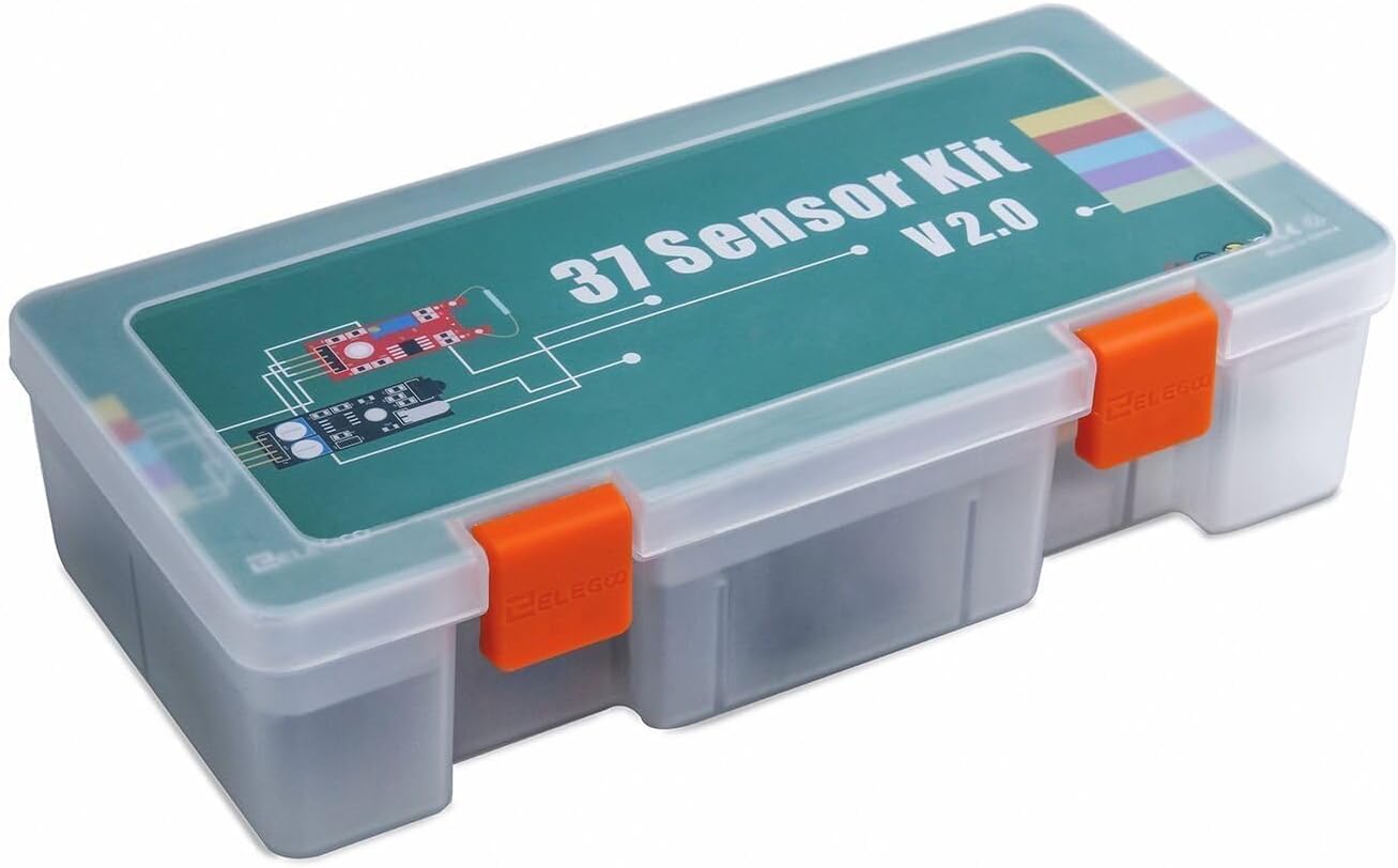 ELEGOO Verbessertes 37-in-1-Sensormodul-Kit, kompatibel mit Arduino IDE, mit Anleitung für Elektronikprojekte, Mikrocontroller-Boards nicht im Lieferumfang enthalten – Bild 7