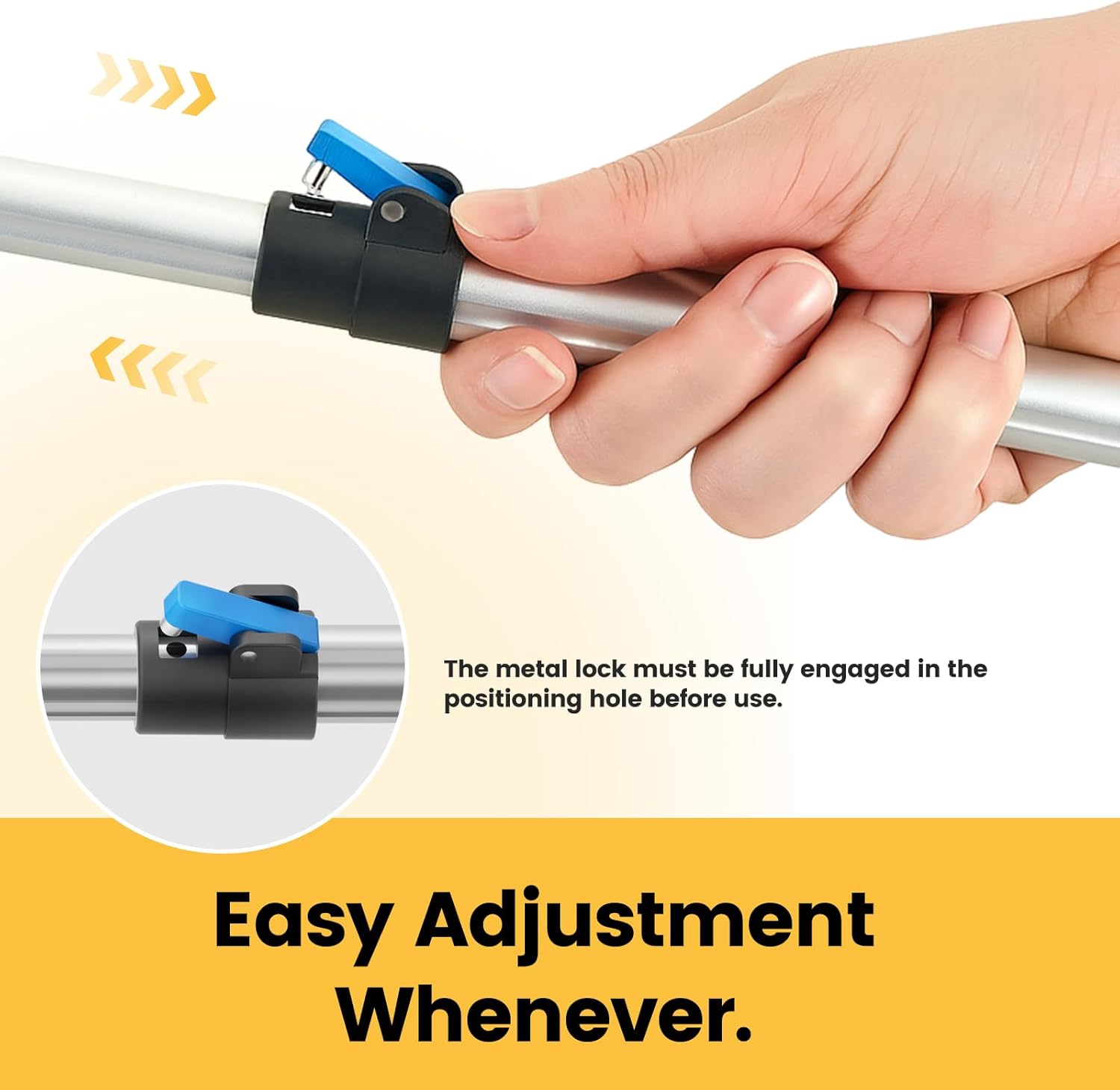 Greifer, 5-stufiger Teleskopgreifer (60-104 cm), leichter Greifer und Müllzange zum Aufnehmen von Gegenständen, Greifarm als Hilfsmittel – Bild 3