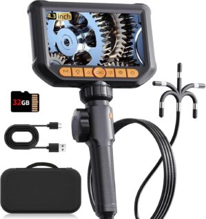 Endoskopkamera mit Licht, Hopefox D...