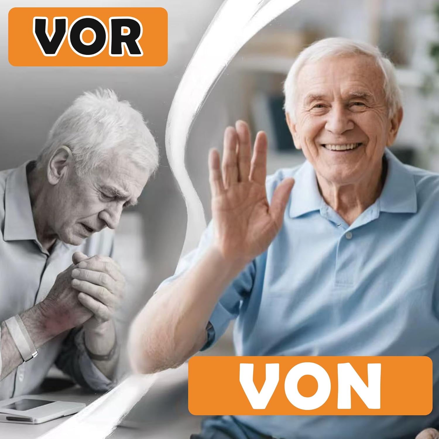 Rehabilitationsroboter-Handschuhe der 6. Generation für die Wiederherstellung von Schlaganfällen, Finger-Hand-Trainingsgeräte, Handfunktions-Rehabilitationshandschuh, Spiegeltraining und Multimodus für zu Hause (LH, M) – Bild 2