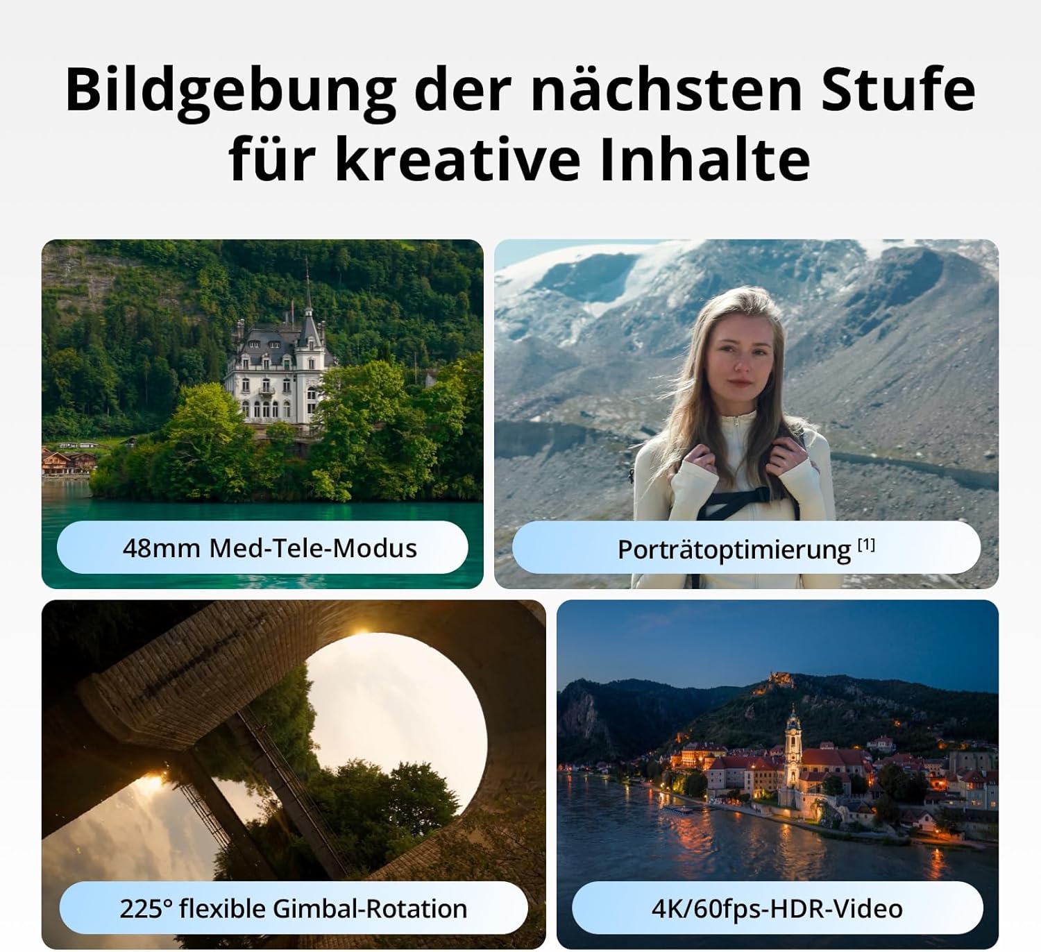 DJI Mini 5 Pro Fly More Combo mit DJI RC 2 und 1 Jahr Pflege (automatisch aktiviert), C0-zertifiziert, 4K-Drohne für Anfänger, Drohne mit Kamera, 1-Zoll-CMOS, Hinderniserkennung, 225° Gimbal-Drehung – Bild 3