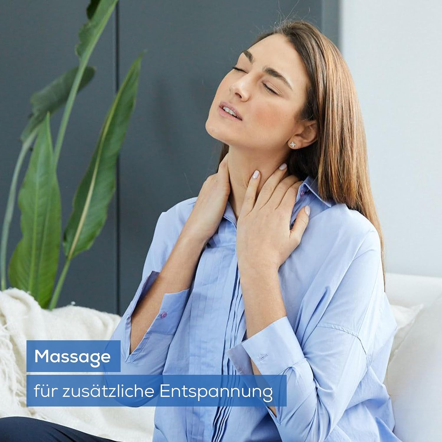 Beurer EM 59 Heat Digitales TENS/EMS-Gerät, 4-in-1 Reizstromgerät zur Schmerztherapie, Muskelstimulation, Massage und Wärmetherapie, inkl. 4 Elektroden und Akku – Bild 6