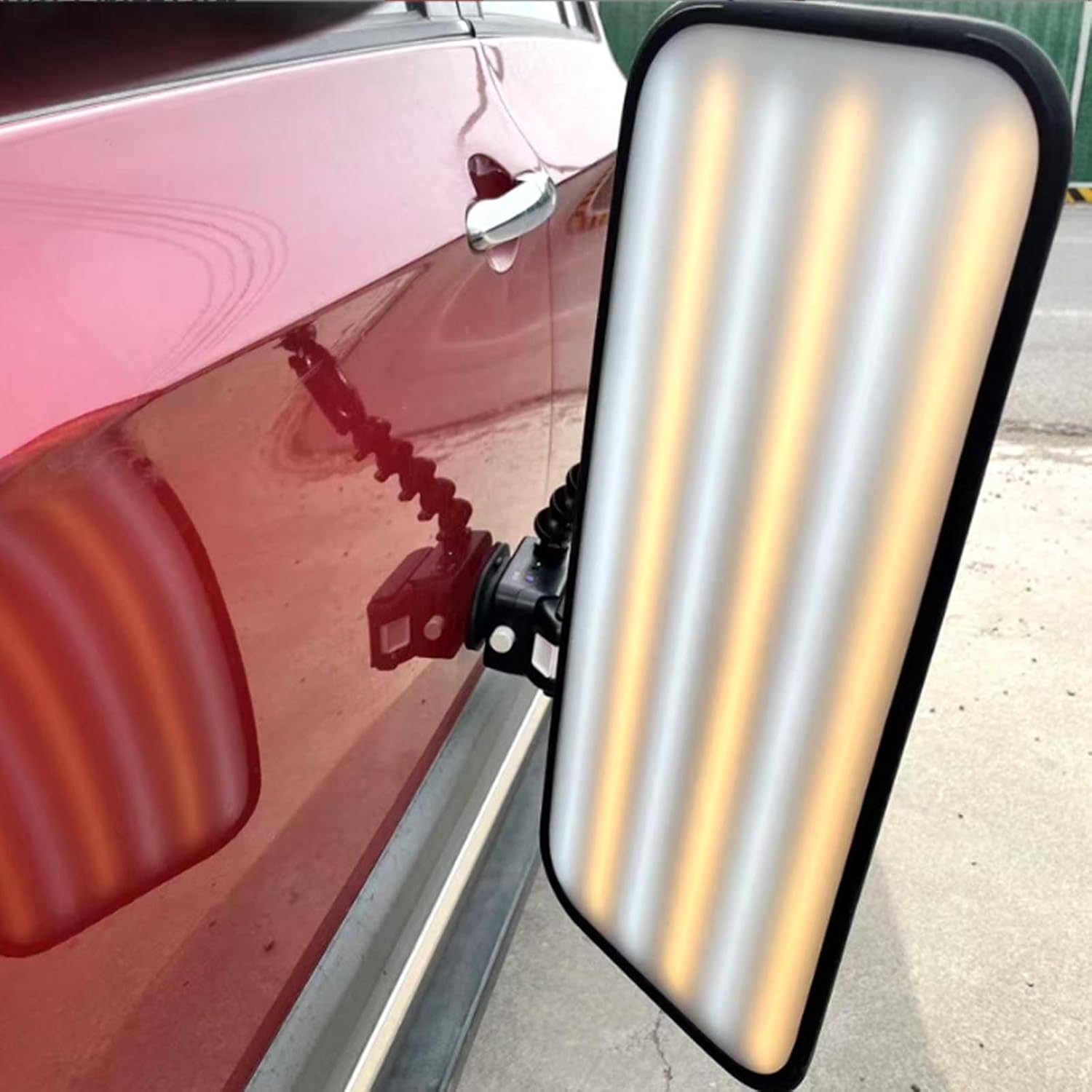 Verbesserte 6-Farben-Lichterkennung von Dellen in der Karosserie 2026Neue PDR-Lampe 360° Hochleistungs-Saugnapf/Helligkeit und Farbe einstellbar für Mechaniker, mobile Reparaturen B – Bild 2