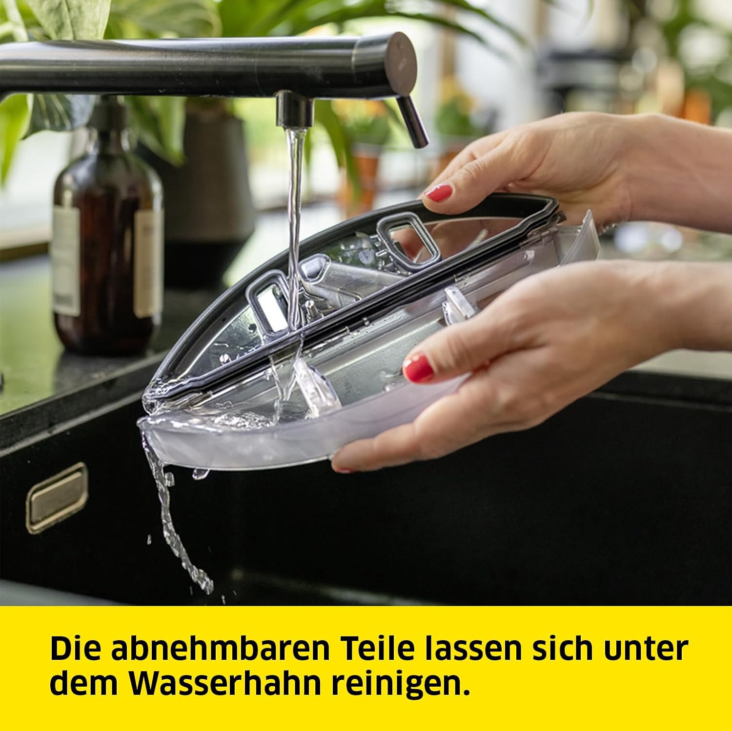 Kärcher RCF 3 Wischroboter, intelligente App-Steuerung, LiDAR-Lasernavigation, Kartierung, Raum- und Hinderniserkennung, 120 Minuten Laufzeit, für Hartböden – Bild 7