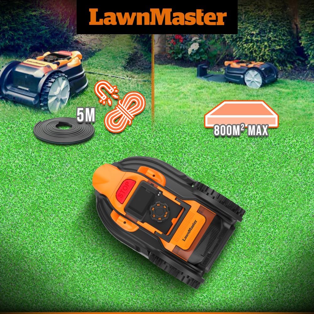 Autonomer Rasenmähroboter, 24 V, kabellos, Umkreis – der einfachste Roboter auf dem Markt – Bild 5