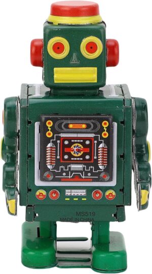 Aufziehbarer Vintage-Roboter, einzi...