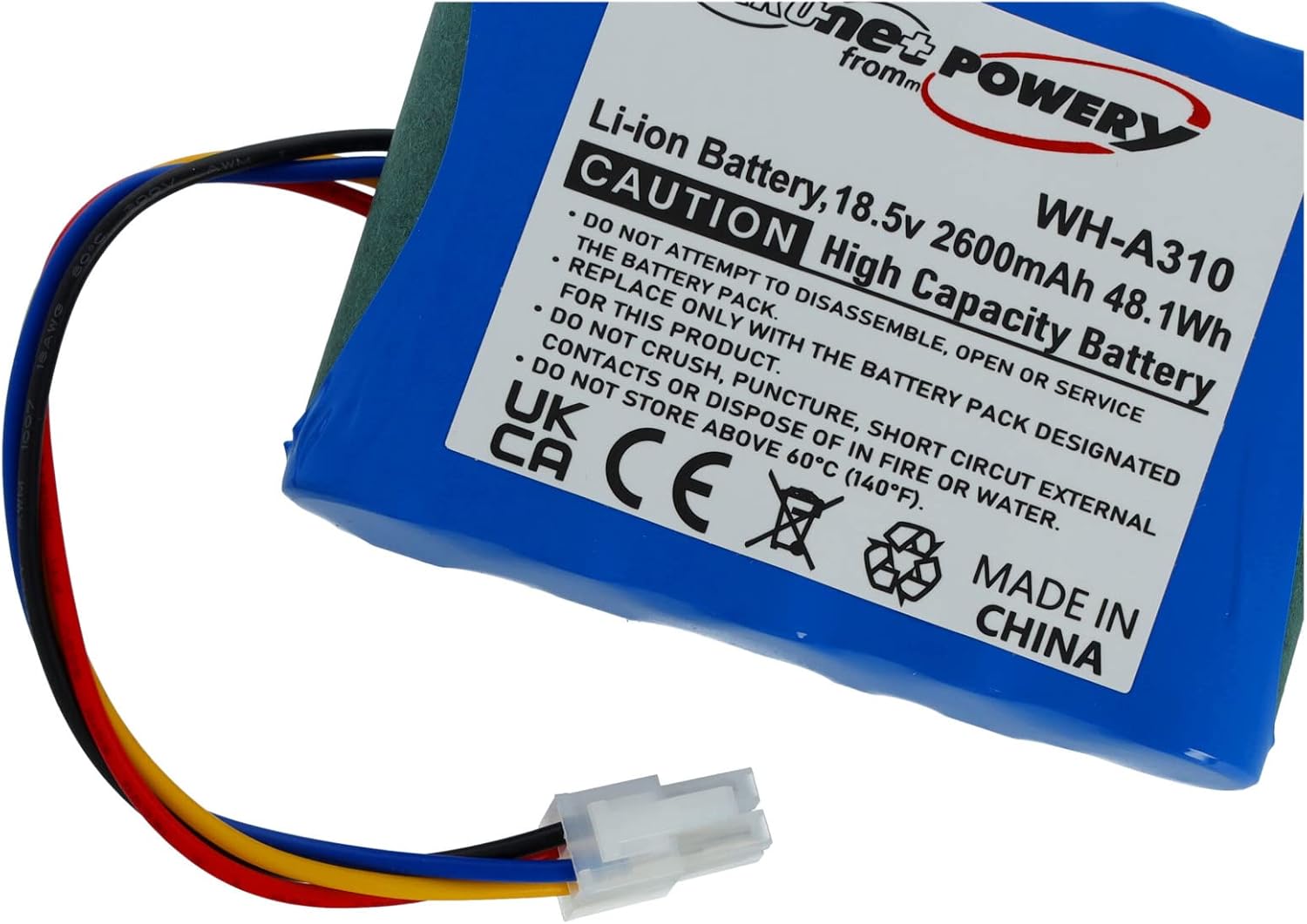 akku-net Akku für Gardena Sileno Mähroboter Li-Ion 18,5V 2600mAh Schwarz – Bild 3