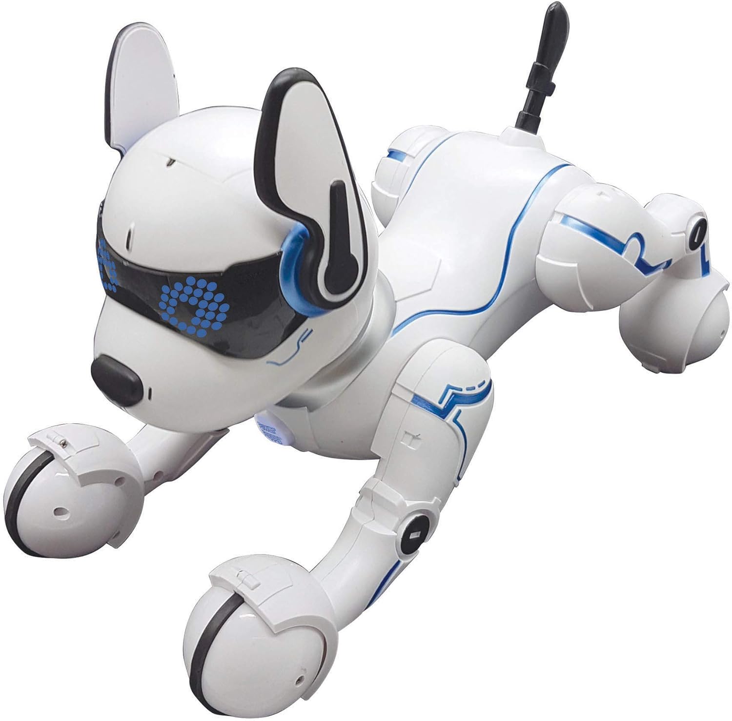 Lexibook Power Puppy, Mein Roboterhund fürs Training, Programmierbarer Roboter mit Fernbedienung, Dressurfunktion, Gestensteuerung, Tanz, Musik, Lichteffekte, DOG01 – Bild 6