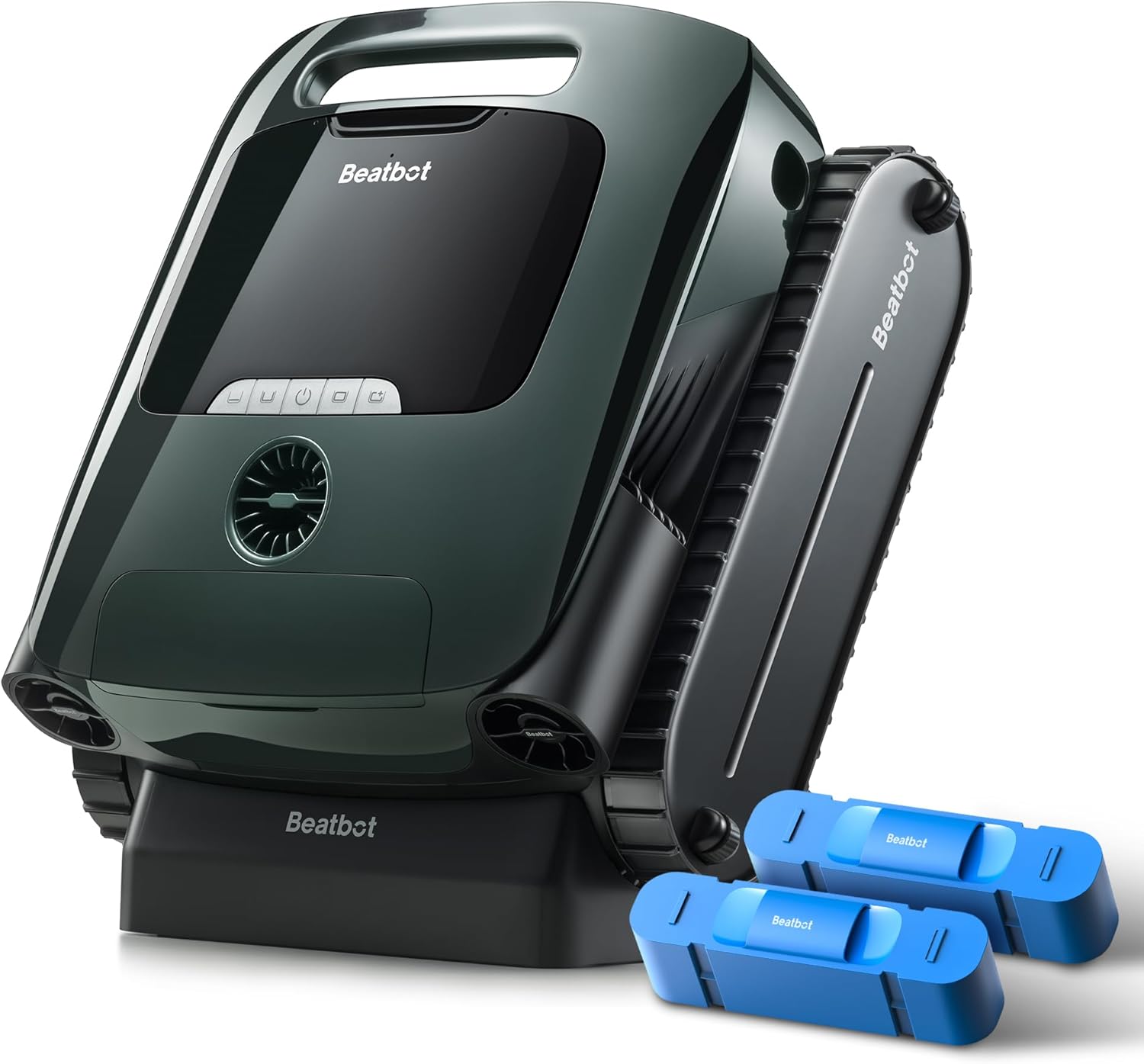 Beatbot AquaSense 2 Pro Poolroboter-Set mit Klärer-Set, Pool-Staubsauger-Design für die Reinigung von Boden, Wänden, Oberflächen und Klärung von Wasser, schwimmt nach der Reinigung auf der Wasseroberfläche