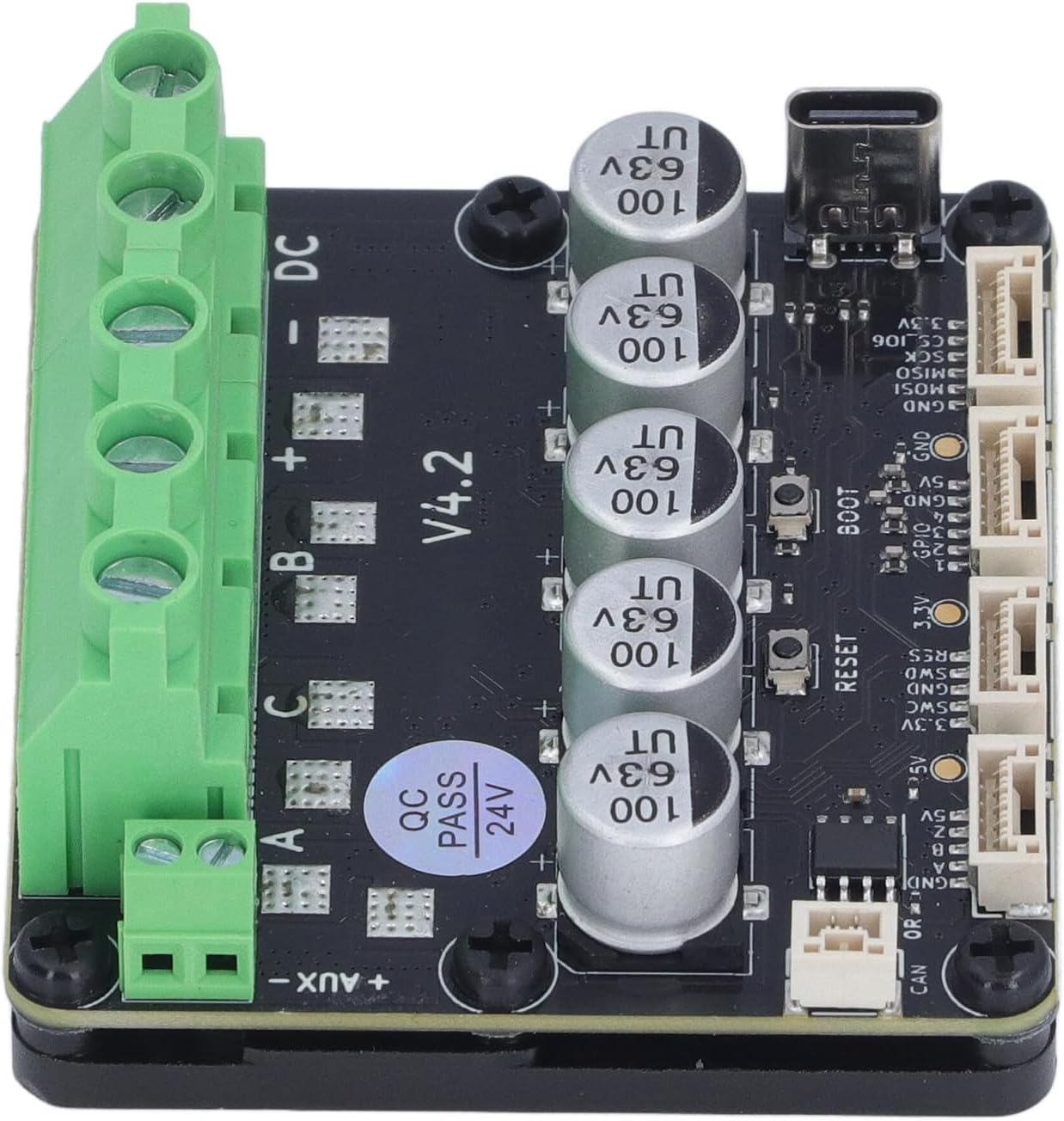 8–24 V Einzeltreiber-Hochstrom-Servomotorsteuerung mit hoher Präzision für industrielle Automatisierung und BLDC-Anwendungen – Bild 4