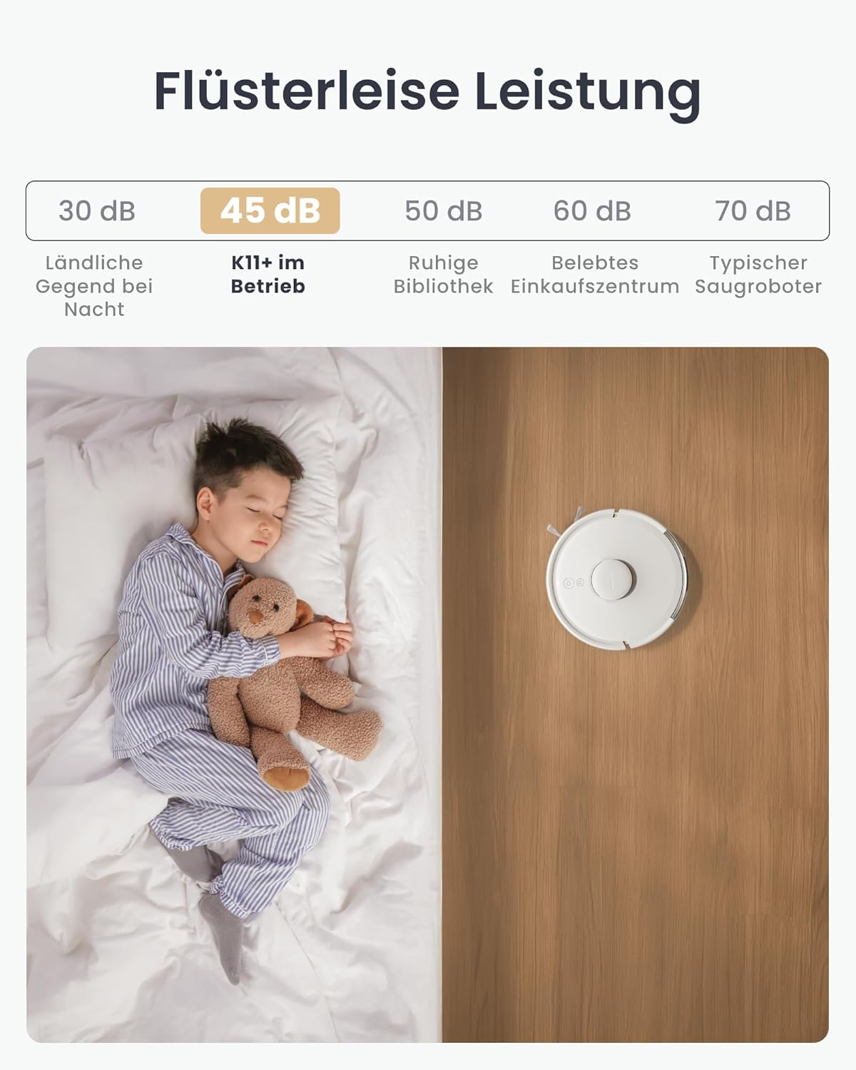 SwitchBot K11+ Staubsaugerroboter mit Wischfunktion, 6000 Pa Saugleistung, 90 Tage Staubaufnahme, selbstentleerend, LDS Smart Mapping, schlankes 3,6-Zoll-Design, kompatibel mit Apple Home, Alexa, Google Home und – Bild 8