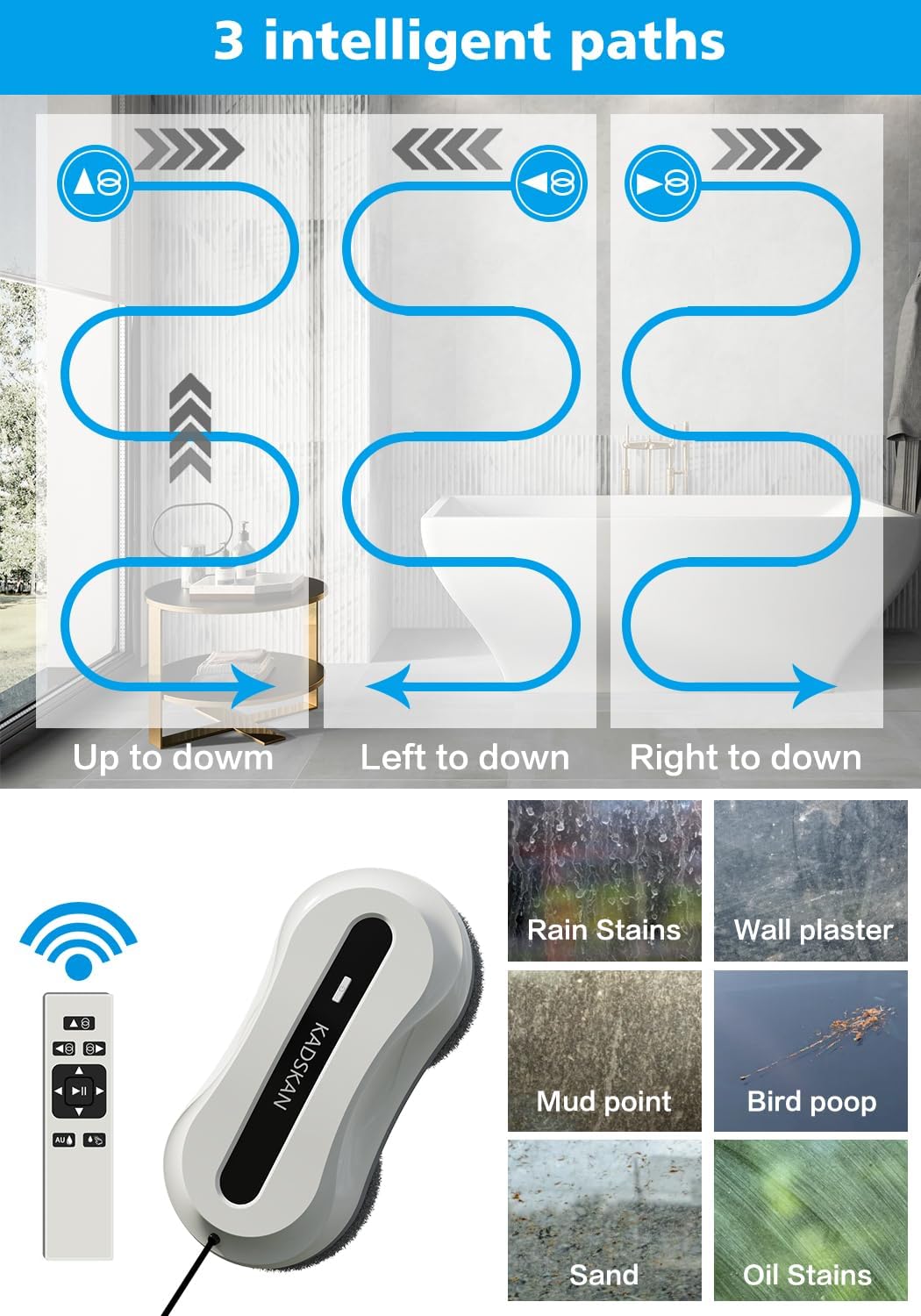 Fensterputzroboter (Schwarz) – Bild 5