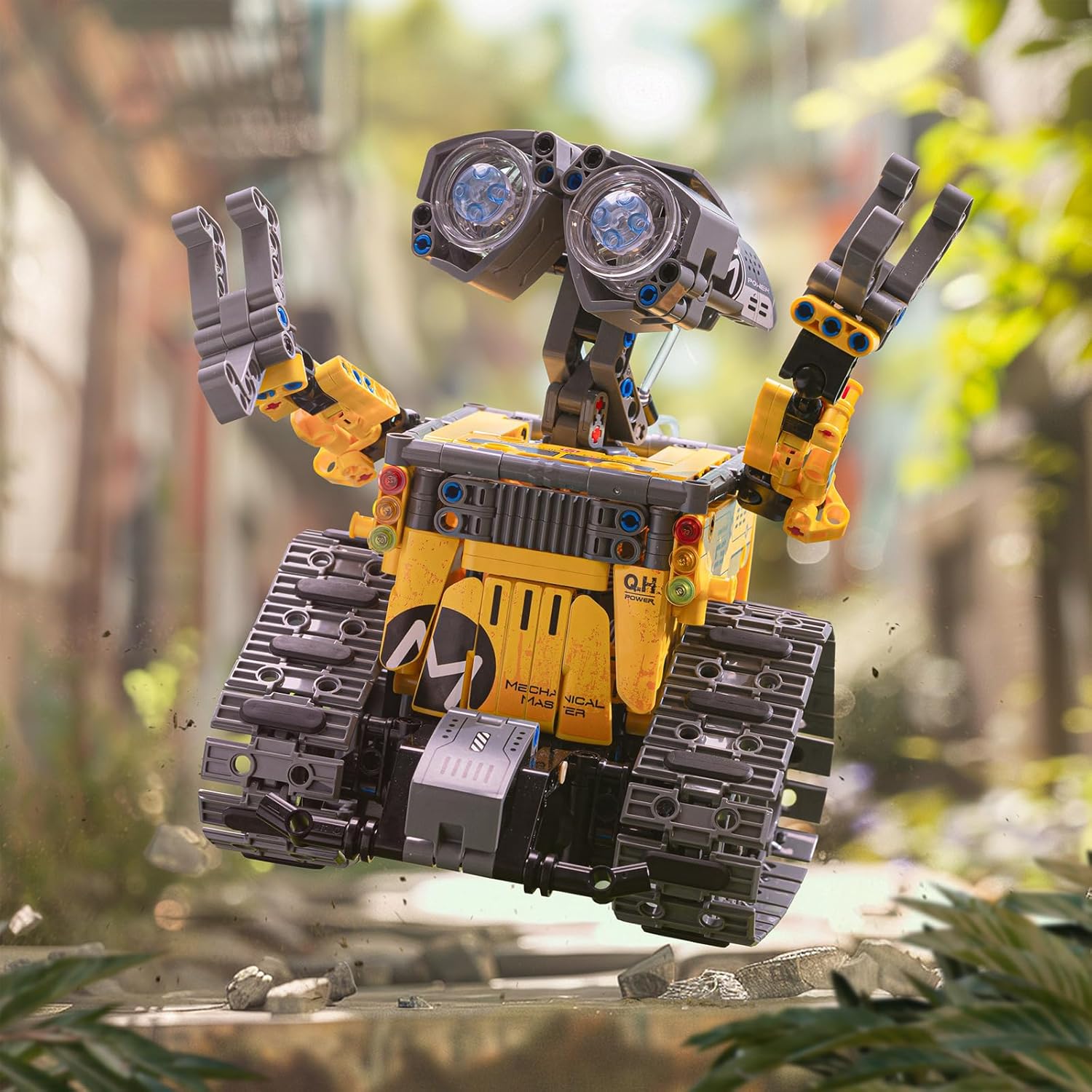 Technik Roboter für Kinder Jungen 6-12 Jahre, 6-in-1 Roboter-Set programmierbar mit App & Fernbedienung, Geburtstagsgeschenk für Weihnachten und Geburtstag (631 Stück) – Bild 8