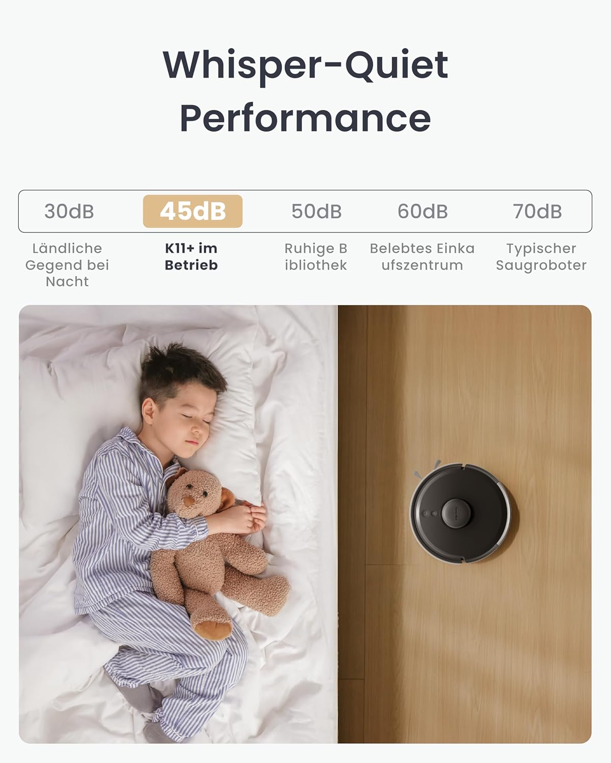 SwitchBot K11+ Roboter-Staubsauger mit Wischfunktion, 6000 Pa Saugleistung, 90 Tage Staubsammlung, selbstentleerendes LDS Smart Mapping, schlankes 3,6-Zoll-Design, kompatibel mit Apple Home, Alexa, Google Home und – Bild 7