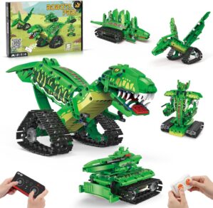 5-in-1 STEM-Roboterbausatz, Dinosau...