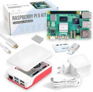 Raspberry Pi 5 4GB Starterkit | 64G...