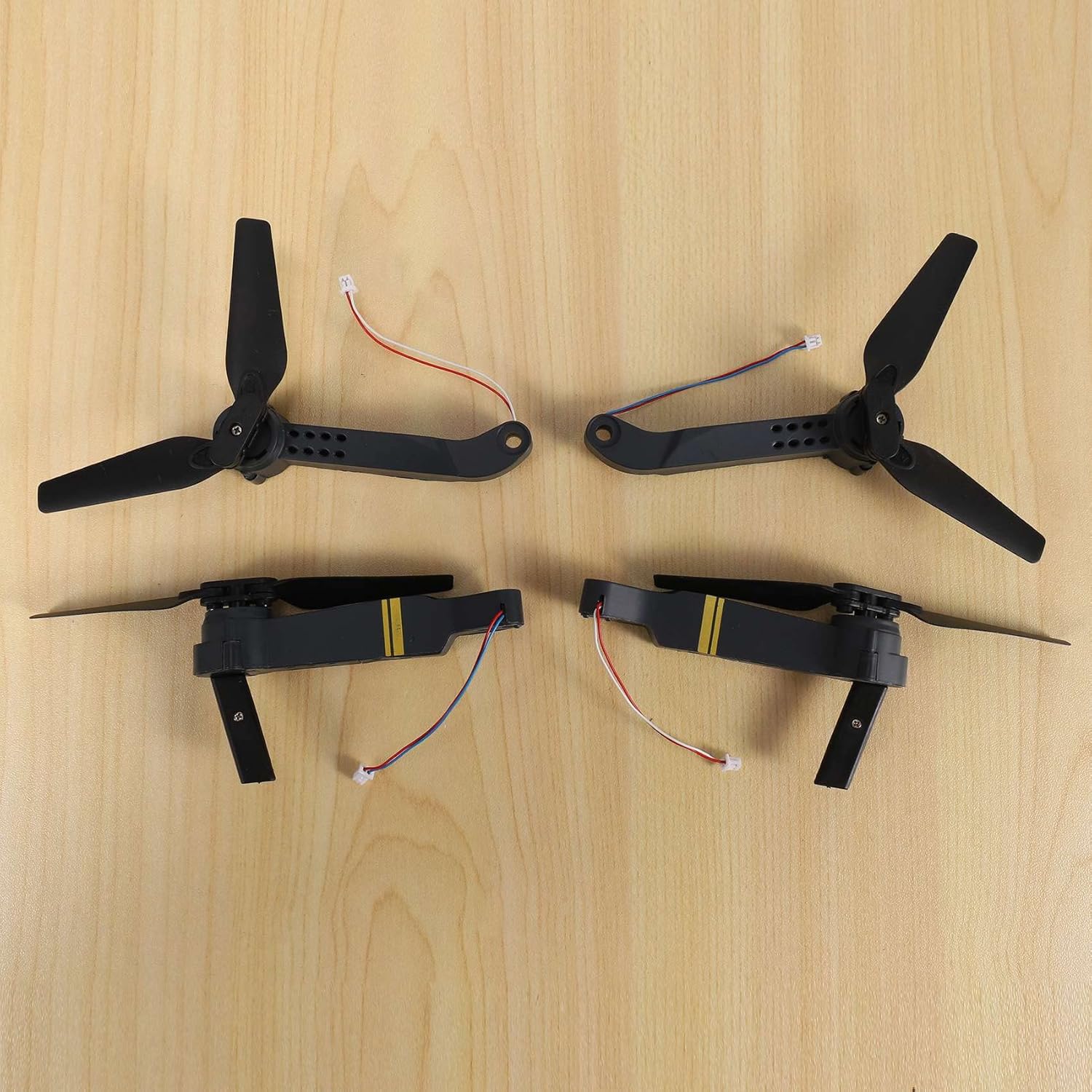 E58 Fernbedienung Quadcopter Ersatzteile Arm mit Motor und Propeller für FPV Drone Ersatz Chassis Access – Bild 3