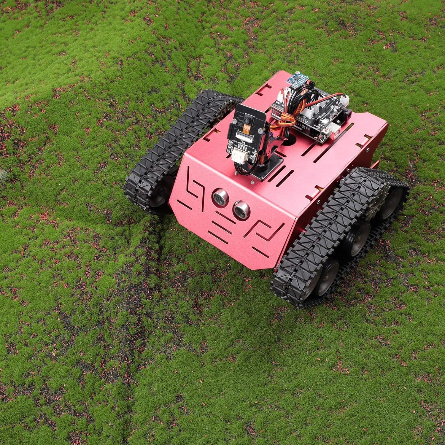 ELEGOO Smart Robot Tank Kit kompatibel mit Arduino IDE, elektronischer Bausatz mit UNO R3, Ultraschallsensor, Bluetooth-Modul, Kameramodul, Auto-Panzer-Roboterspielzeug für Kinder – Bild 6