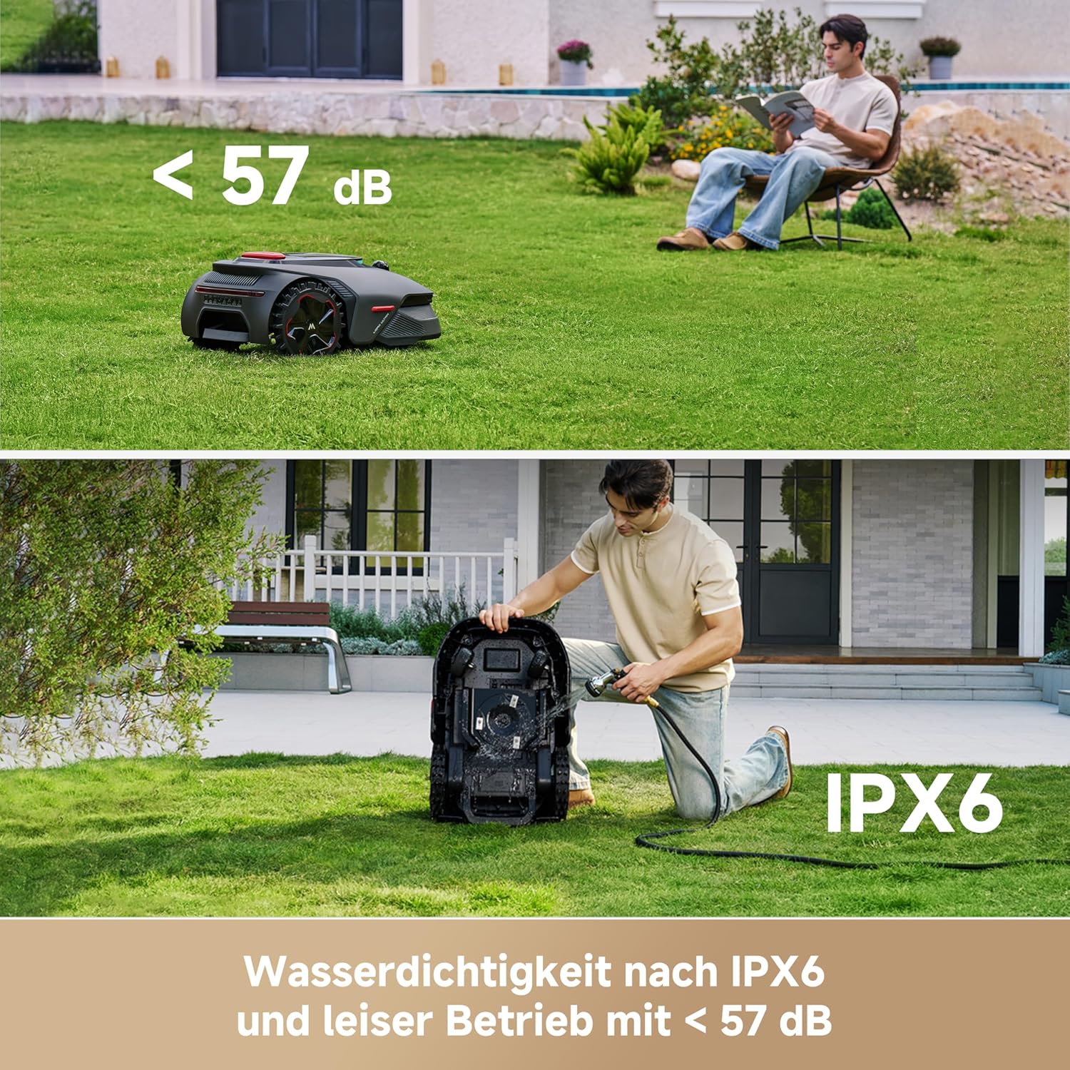 MOVA LiDAX Ultra 1200 Robotic Lawnmower without Boundary Cable, Reception 1200 m², without RTK & Automatic Map Creation via 3D LiDAR with 360° & AI Vision, 5 cm Edge Cut, Efficient Path Planning in – Bild 10