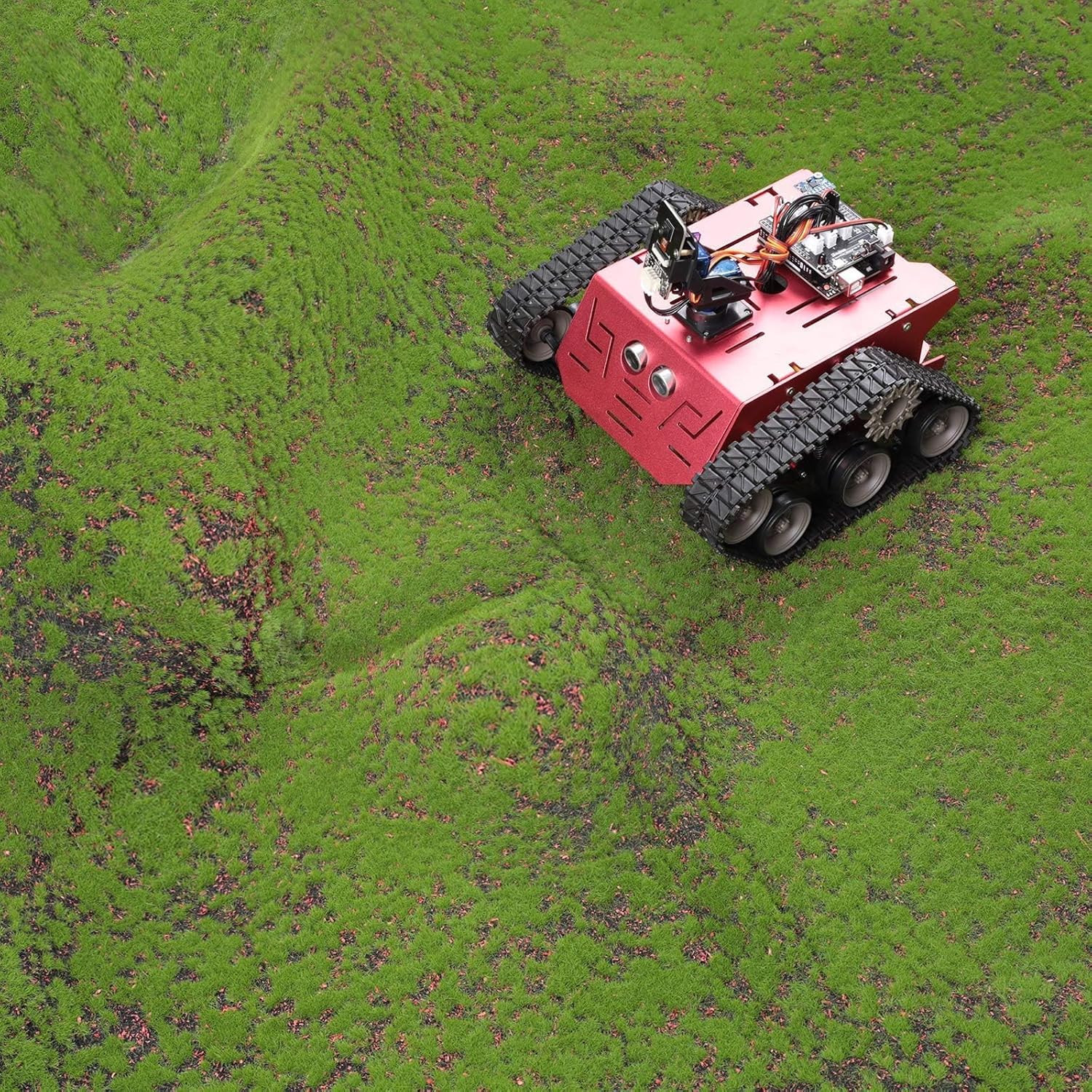 ELEGOO Smart Robot Tank Kit kompatibel mit Arduino IDE, elektronischer Bausatz mit UNO R3, Ultraschallsensor, Bluetooth-Modul, Kameramodul, Auto-Panzer-Roboterspielzeug für Kinder – Bild 7