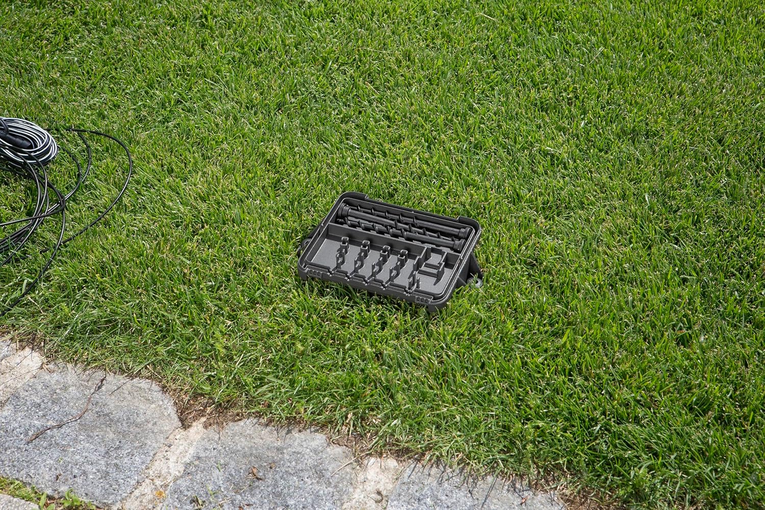 Gardena Sileno minimo Mähroboter, 250 m²: Intelligenter Rasenmäher mit optimaler Konnektivität und Winterschutzbox für Kabel: Aufbewahrungsbox – Bild 6