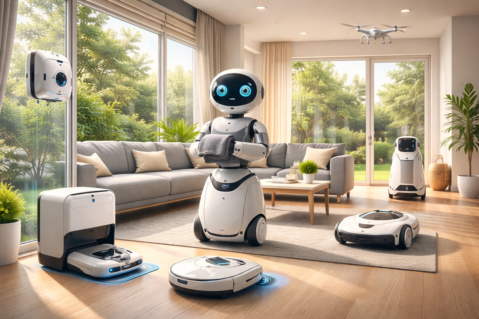 Smarte Robotik im Zuhause: Haushaltsroboter, Automatisierung und moderne Technik