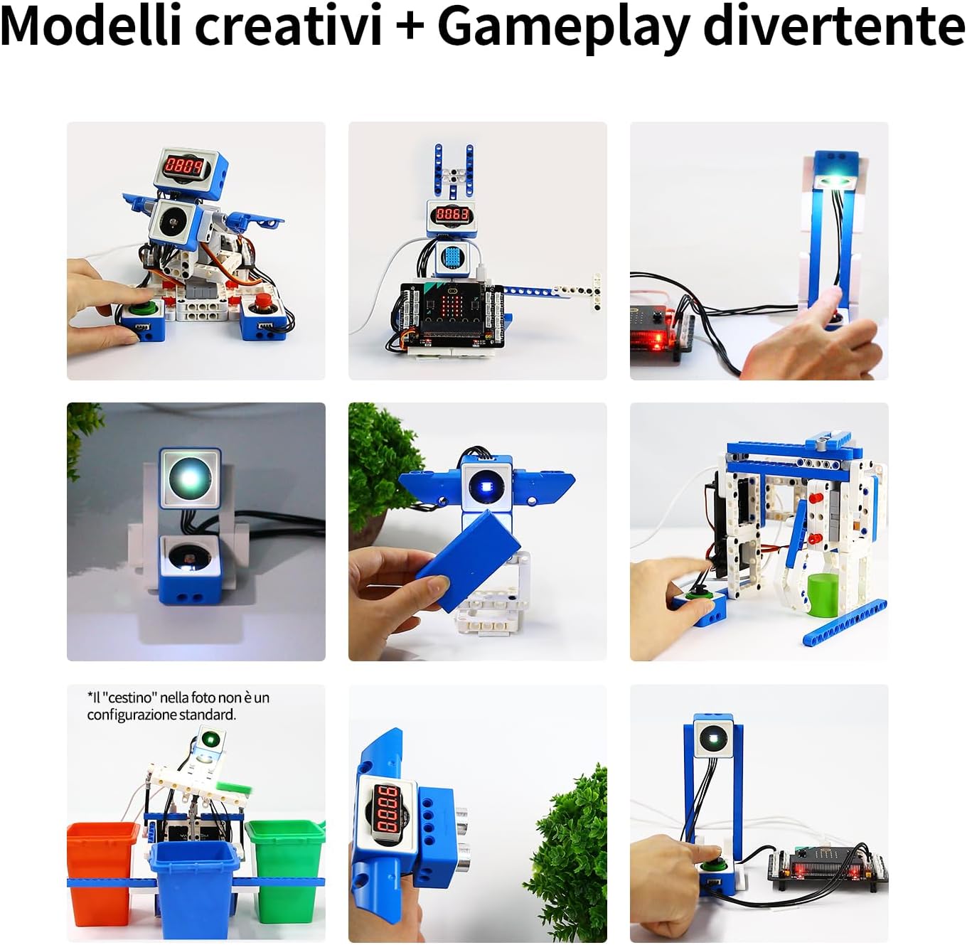 Yahboom Electronics Kit: Ein MINT-Lernkit für Studenten, bestehend aus einem Micro:bit, Sensoren, Bausteinen und Python/MakeCode-Programmiertools. – Bild 2