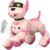 Roboterhund Kinder, ferngesteuerter Roboterhund programmierbar, sprachgesteuert (nur Englisch), intelligenter interaktiver Roboterhund, singender Tanz, Hunderoboter als Geschenk für Kinder