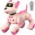 anysun Roboterhund, Roboterhund wiederaufladbar, programmierbares Roboterspielzeug mit Folgefunktion, Sprachbefehlen, Fernbedienung, Berührungssensor, Kinder
