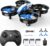 Holy Stone HS210 Mini-Drohne für Kinder, RC-Quadcopter-Nano-Drohne mit 3 Batterien, 21 Minuten lange Flugzeit, automatische Höhenhaltung, 360°-Rollen, Headloss-Modus, One-Key-Start, Indoor-Geschenk, Anfänger,