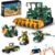 Technik Roboter-Konstruktionsspielzeug für Kinder, programmierbares 5-in-1-Roboterset mit App und Fernbedienung, Spielzeug für Mähdrescher/Traktor/Wasserwagen, Geschenke für Kinder, Jungen und Mädchen von 6–14 Jahren