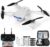 Drohne mit Kamera 1080P HD für Kinder, WiFi-FPV-Drohne für Anfänger, RC-Quadcopter mit 2 Batterien, Schwerkraftsensor, 3D-Flip-Modus, Ein-Knopf-Start/Landung, Höhenhaltemodus, Headless-Modus