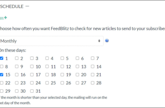 New: Schedule Your Emails Multiple Days a Week or Month