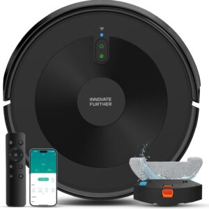 Robot Vacuum and Mop:4000Pa 3-in-1 ...